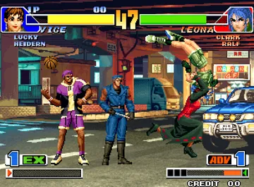 The King of Fighters '98 - The Slugfest / King of Fighters '98 - dream match never ends (Korean board) screen shot game playing